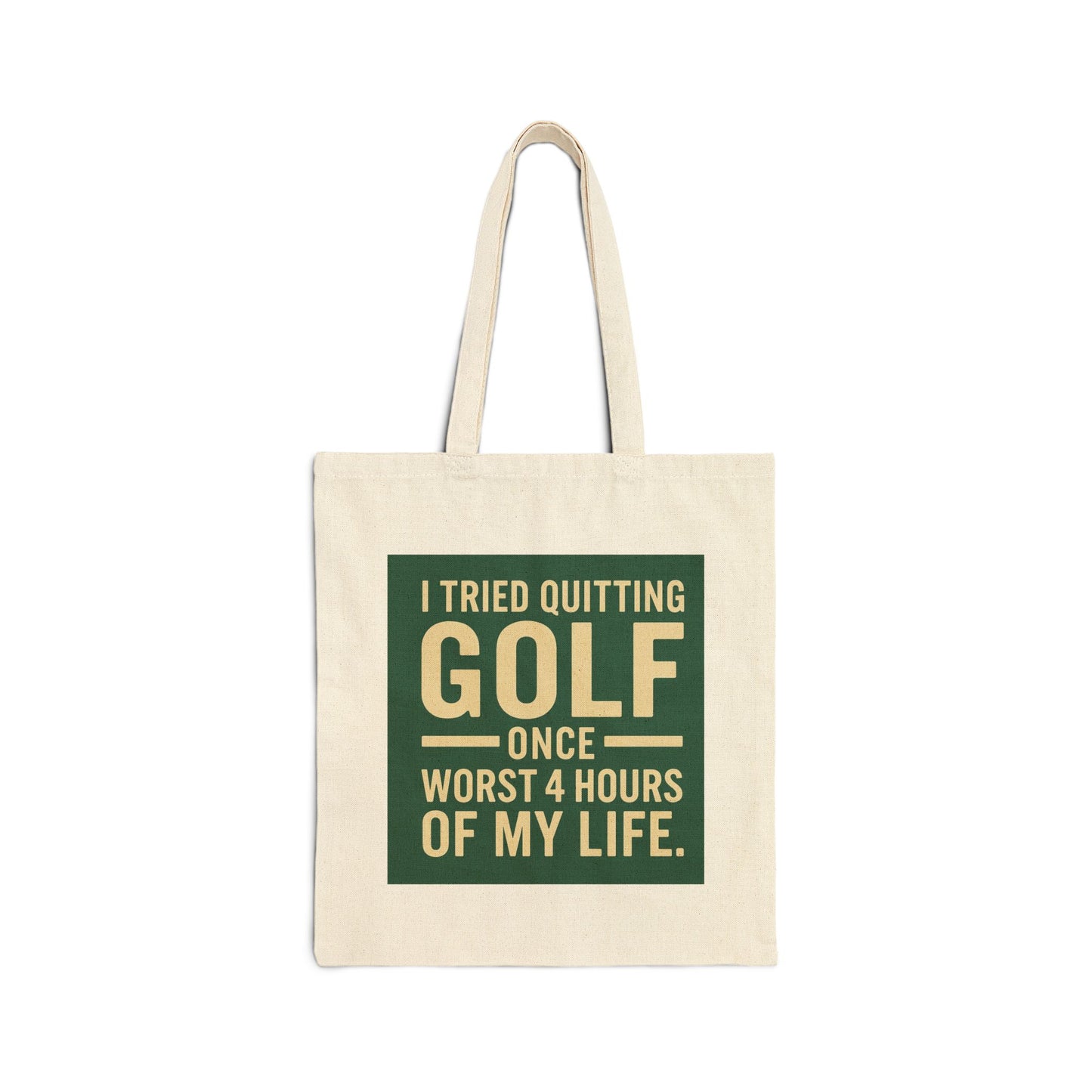 Cotton Canvas Tote Bag