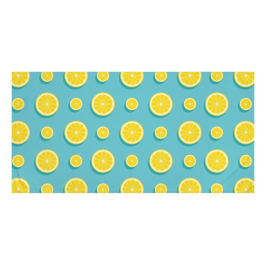 Beach Towel - Lemon design