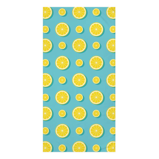 Beach Towel - Lemon design