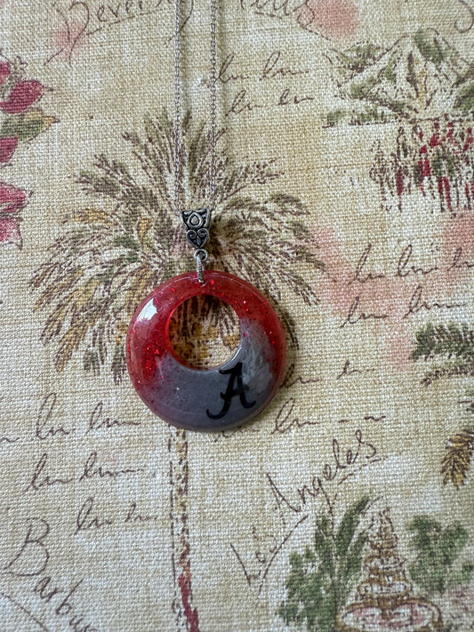 Alabama circle pendant