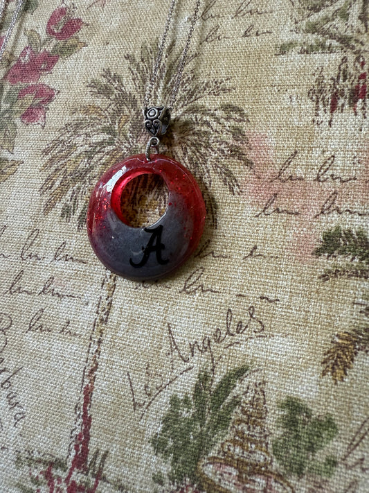 Alabama circle pendant