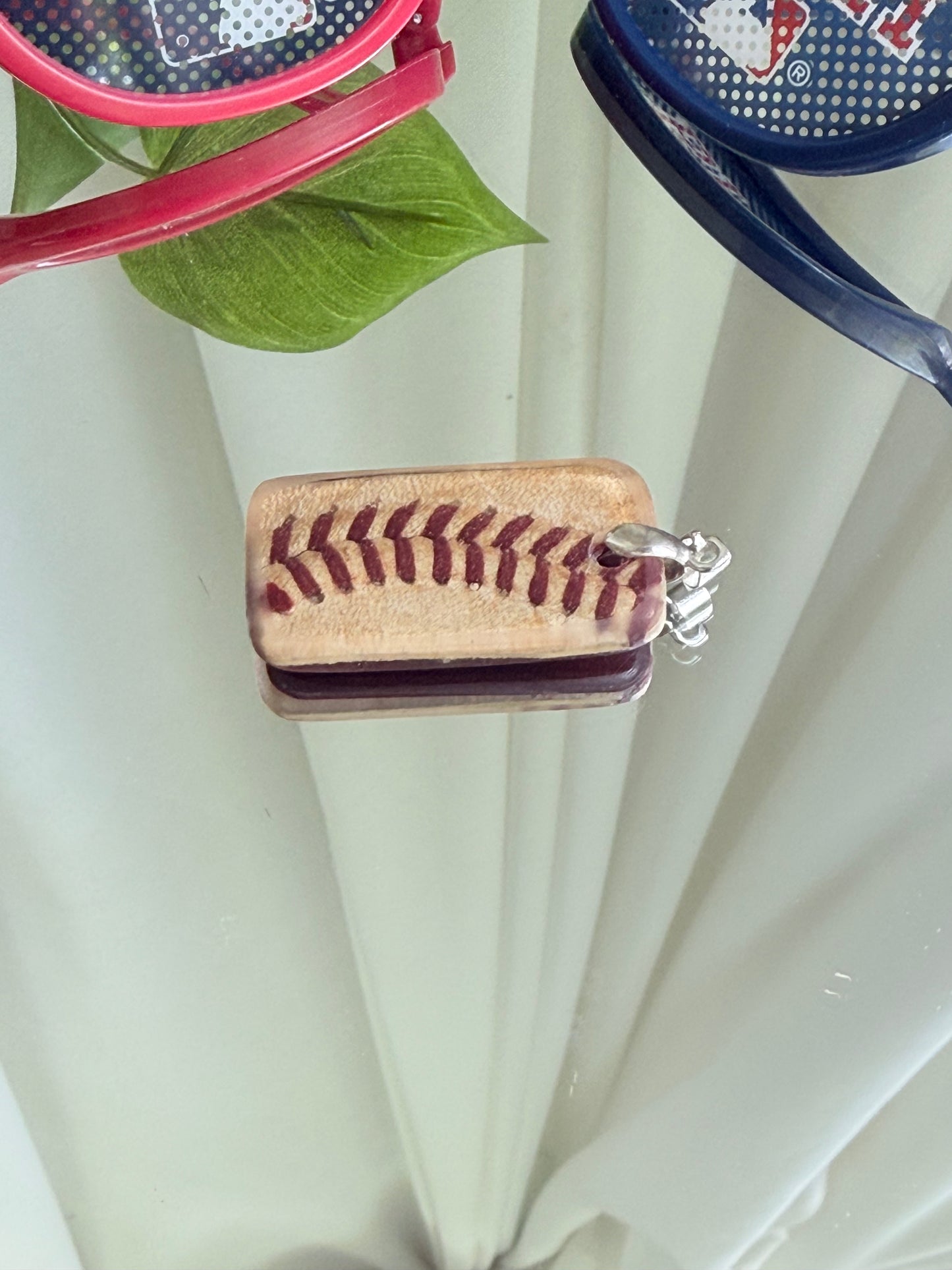 Genuine Baseball Acrylic Resin Pendant