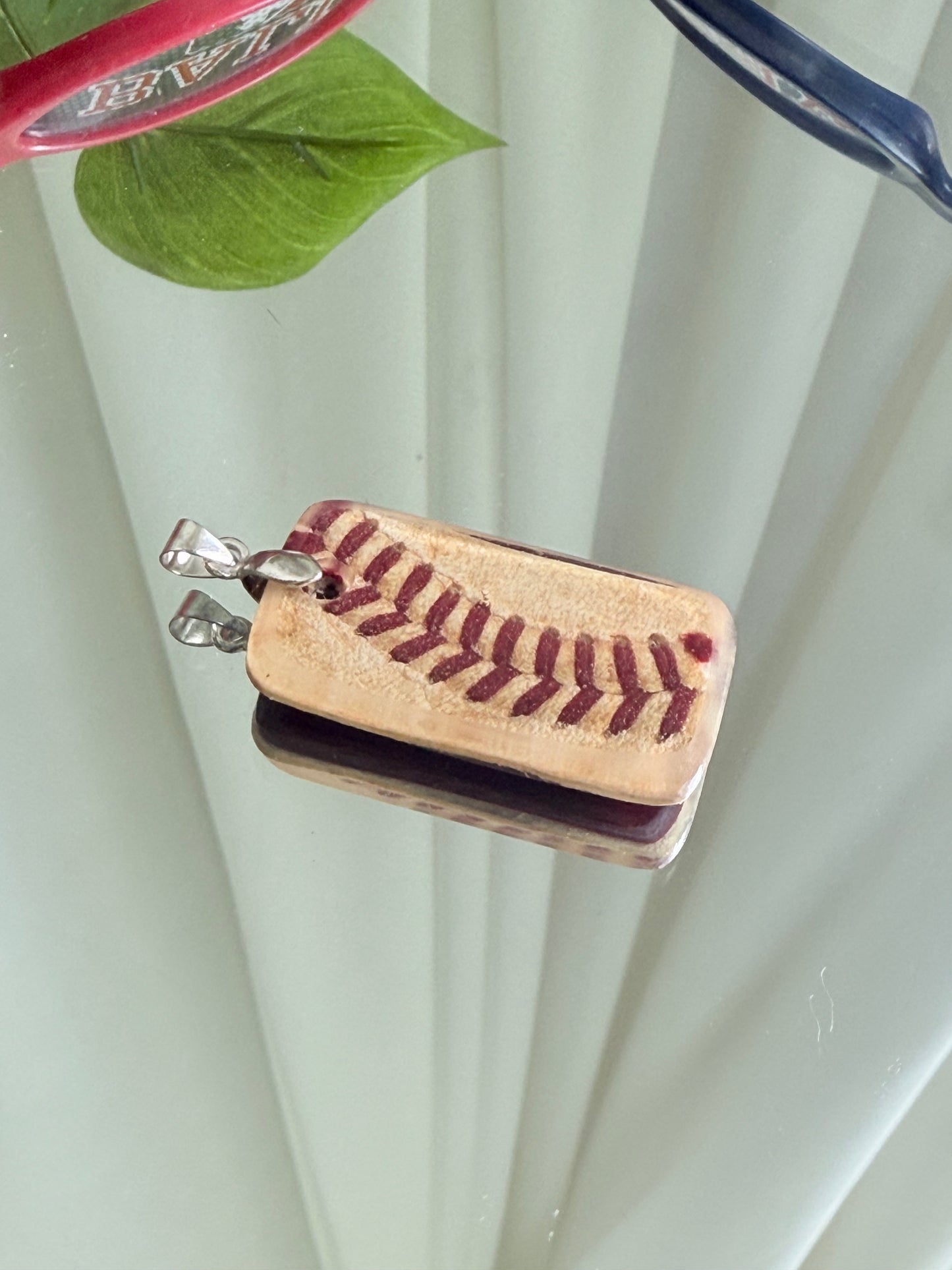 Genuine Baseball Acrylic Resin Pendant