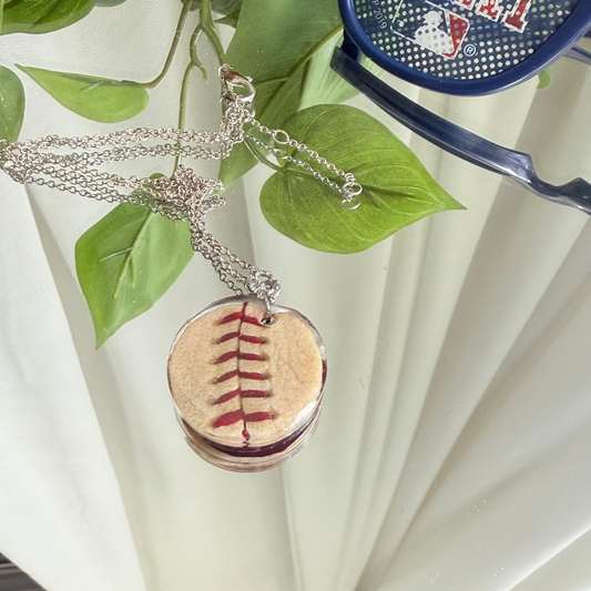 Genuine Baseball Acrylic Resin Pendant